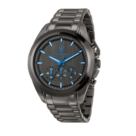 Reloj Maserati Hombre R8873654001 Cronógrafo Acero Negro Analógico