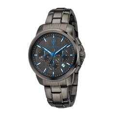 Reloj Maserati Hombre R8873654004 Cronógrafo Acero Negro Analógico