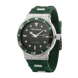 Reloj Neckmarine Hombre NKM4203M10 Acero Verde Bicolor Plateado Analógico