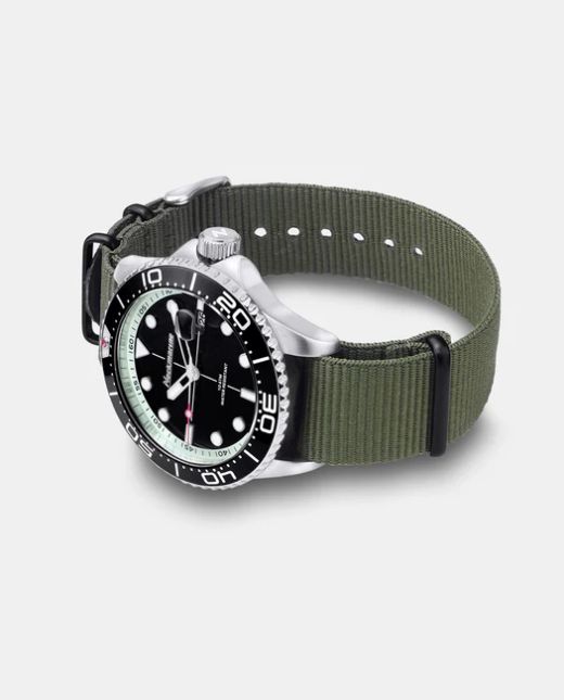 Reloj Neckmarine Hombre NKM4514M06 Sport Verde Acero Analógico