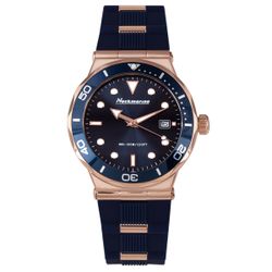 Reloj Neckmarine Infantil NKM4203L20 Acero Azul Bicolor Dorado Analógico