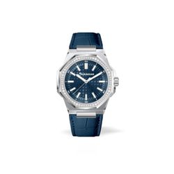 Reloj Neckmarine Mujer NKM911075L05M Piel Azul Acero Analógico