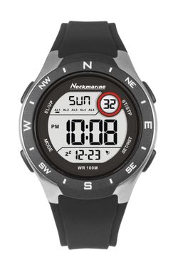 Reloj Neckmarine Unisex NKM72002 Negro Acero Digital
