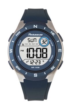 Reloj Neckmarine Unisex NKM72005 Azul Acero Digital