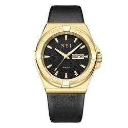 Reloj New York Hombre NY-G989 Nagle Piel Negra