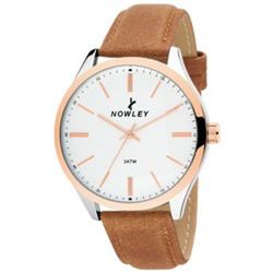 Montre Homme Nowley 8-0007-0-3 Cuir Marron
