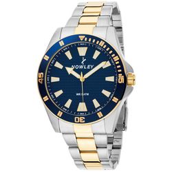 Reloj Nowley Hombre 8-0025-0-2 Bicolor Acero Dorado