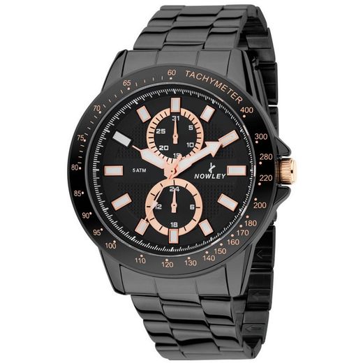 Nowley Men's Watch 8-0051-0-0 Black