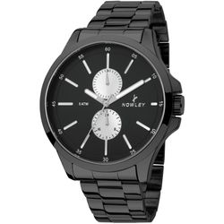 Reloj Nowley Hombre 8-0081-0-0 Acero Negro Analógico