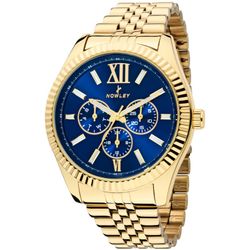 Reloj Nowley Hombre 8-0083-0-3 Acero Dorado Analógico