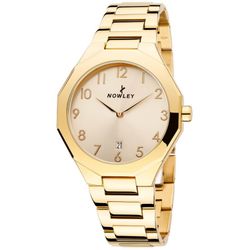 Reloj Nowley Hombre 8-0106-0-2 Dorado Prisma