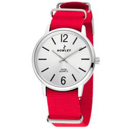 Reloj Nowley Hombre 8-5538-0-11 Tela Fucsia