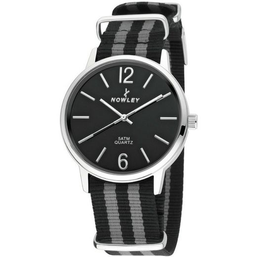 Nowley Herreur 8-5538-0-15 Sort / Grå Stof