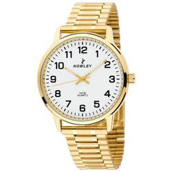 Reloj Nowley Hombre 8-5540-0-Q1 Acero Dorado Analógico