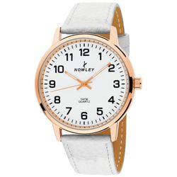 Reloj Nowley Hombre 8-5573-0-C3 Piel Blanco