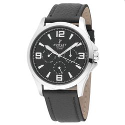 Reloj Nowley Hombre 8-5575-0-8 Piel Negra
