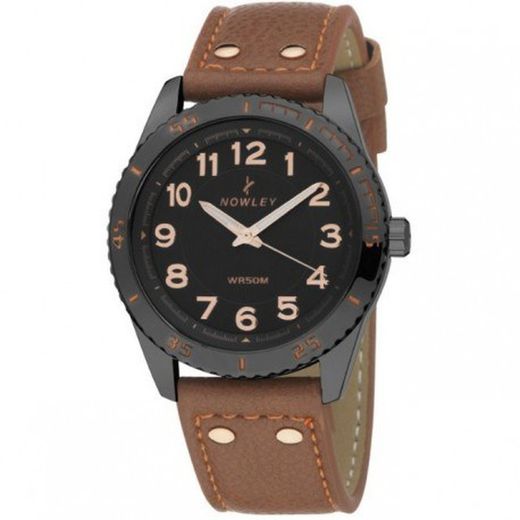 Nowley Men's Watch 8-5635-0-3 Blue Leather