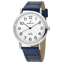 Reloj Nowley Hombre 8-5713-0-4 Piel Azul Acero Analógico