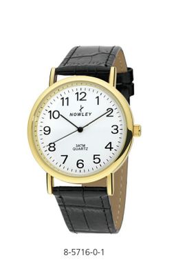 Reloj Nowley Hombre 8-5716-0-1 Piel Negra