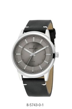 Relógio Masculino Nowley 8-5743-0-1 Couro Preto