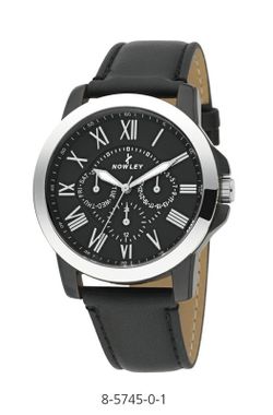 Reloj Nowley Hombre 8-5745-0-1 Piel Negra