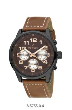 Reloj Nowley Hombre 8-5755-0-4 Piel Marrón Claro