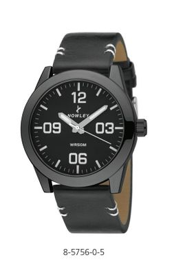 Reloj Nowley Hombre 8-5756-0-5 Piel Negra
