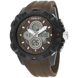 Reloj Nowley Hombre 8-6218-0-3 Sport Negro Bicolor Marrón Analógico-Digital
