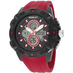 Reloj Nowley Hombre 8-6218-0-5 Sport Negro Bicolor Rojo Analógico-Digital