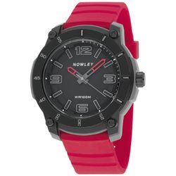 Reloj Nowley Hombre 8-6276-0-1 Sport Rojo Bicolor Negro Analógico