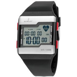 Reloj Nowley Hombre 8-6306-0-2 Sport Negro Bicolor Plateado Digital