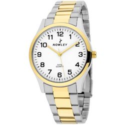 Reloj Nowley Hombre 8-7118-0-2 Acero Bicolor Dorado Analógico