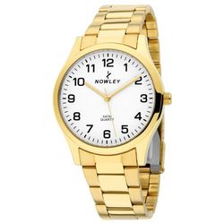 Reloj Nowley Hombre 8-7121-0-2 Acero Dorado Analógico