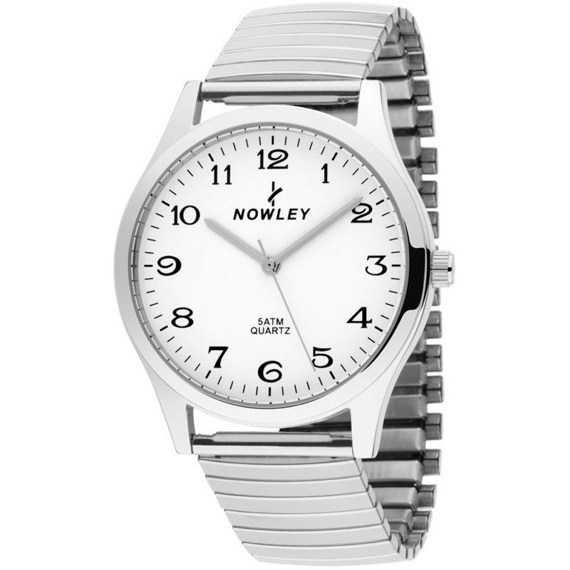 Nowley Men's Watch 8-7124-0-1 Steel Gentleman — Joyeriacanovas