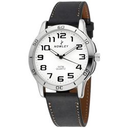 Reloj Nowley Hombre 8-7132-0-A1 Piel Negro Analógico