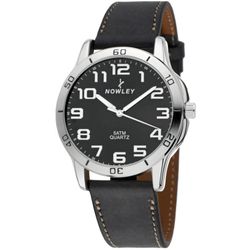 Reloj Nowley Hombre 8-7132-0-A5 Piel Negro Analógico