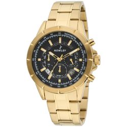 Reloj Nowley Hombre 8-7148-0-1 Cronógrafo Acero Dorado Analógico