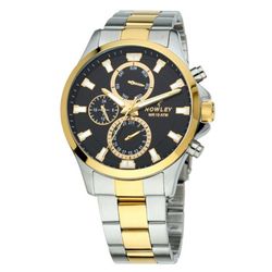 Reloj Nowley Hombre 8-7170-0-1 Acero Bicolor Dorado Analógico