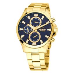 Reloj Nowley Hombre 8-7171-0-2 Acero Dorado Analógico