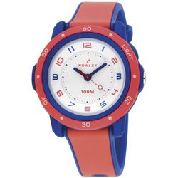 Reloj Nowley Infantil 8-6246-0-1 Sport Azul Bicolor Rojo Analógico