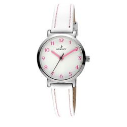 Reloj Nowley Juvenil 8-0110-0-2 Piel Blanca Acero Analógico