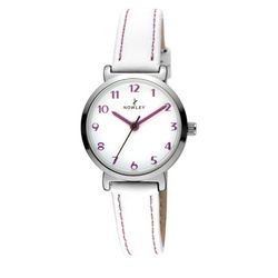 Reloj Nowley Juvenil 8-0110-0-3 Piel Blanca Acero Analógico