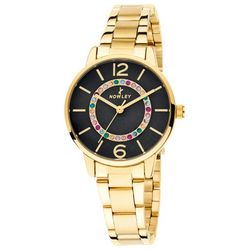 Reloj Nowley Mujer 8-0064-0-2 Acero Dorado Analógico