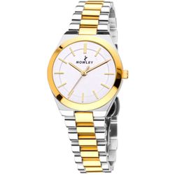 Reloj Nowley Mujer 8-0093-0-1 Acero Bicolor Dorado Analógico