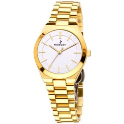 Reloj Nowley Mujer 8-0094-0-1 Acero Dorado Analógico