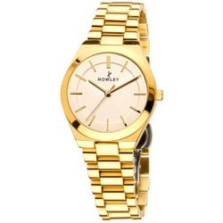 Reloj Nowley Mujer 8-0094-0-2 Acero Dorado Analógico