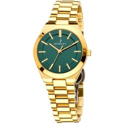 Reloj Nowley Mujer 8-0094-0-3 Acero Dorado Analógico