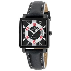 Reloj Nowley Mujer 8-2481-0-A1 Piel Negra Acero Negro Analógico