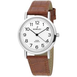 Reloj Nowley Mujer 8-5714-0-3 Piel Marrón Claro Acero Analógico