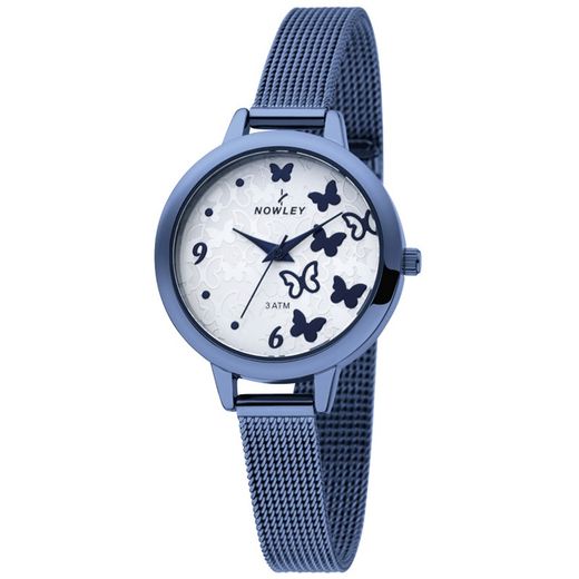 Reloj Nowley Mujer 8-5797-0-0 Acero Azul Analógico